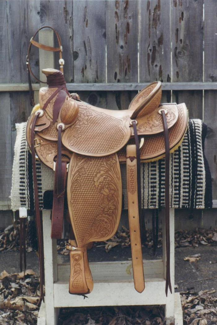Traditional Western Saddle 6