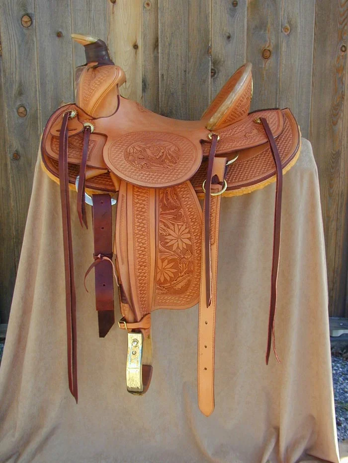 Traditional Western Saddle 8